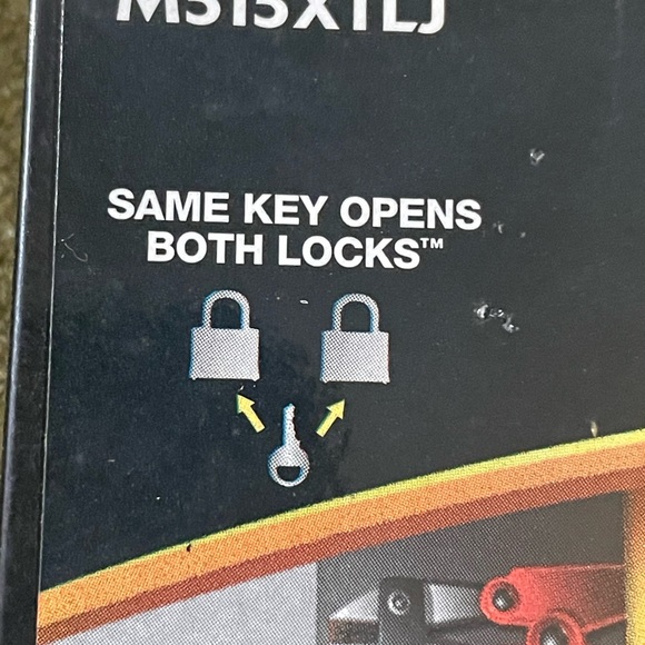 Master M515XTLJ Magnum Lock 2- Pack Keyed Alike Padlocks NEW - Picture 5 of 6